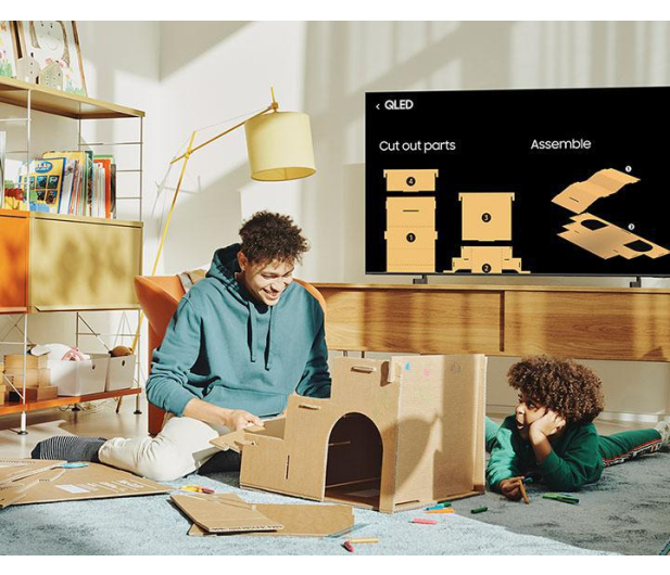 Samsung TV SAMSUNG 50" QE50Q67BAU QLED 4K Tizen DVB-T2/HEVC # - 1461479 - zdjęcie 4